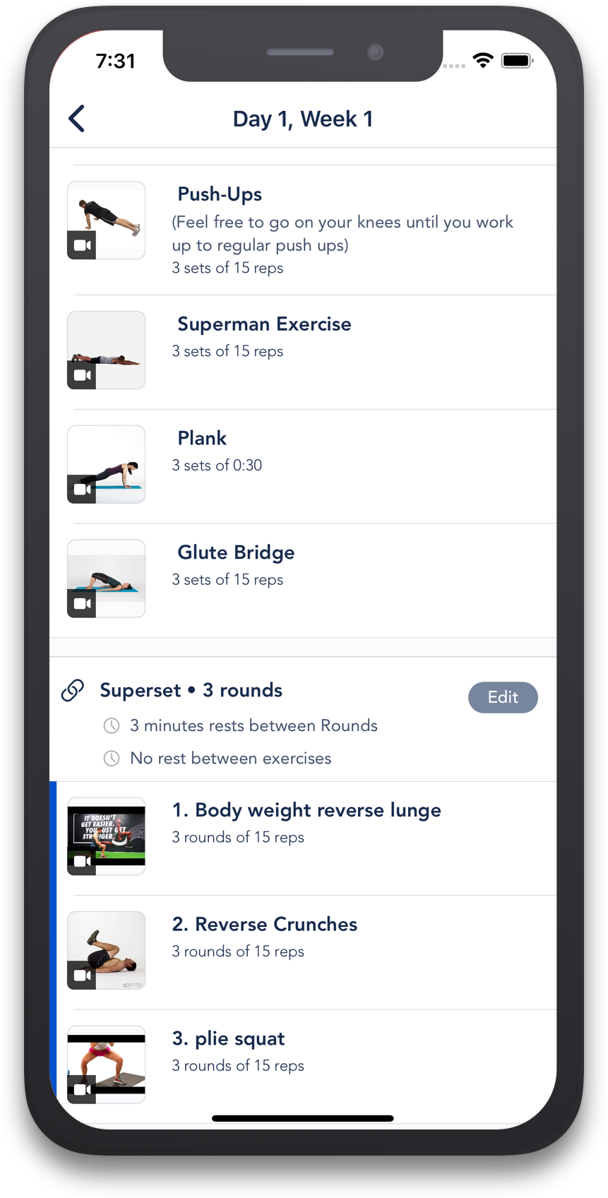Workouts app fitness trainaer 2